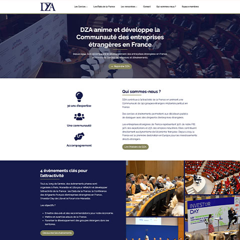 Projet DZA - États de la France