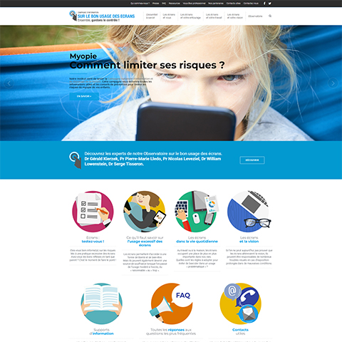 Projet Le bon usage des écrans