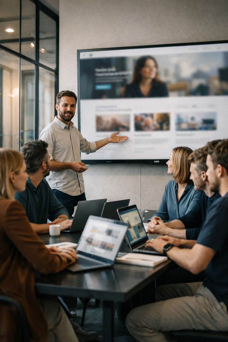 Production digitale pour agences de communication